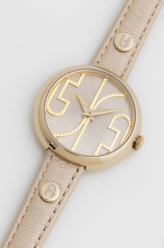 Furla zegarek WW00005013L2 WW00005013L2 beżowy AA00