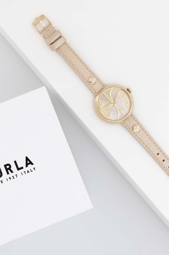 Akcesoria Furla zegarek WW00005013L2 WW00005013L2 beżowy