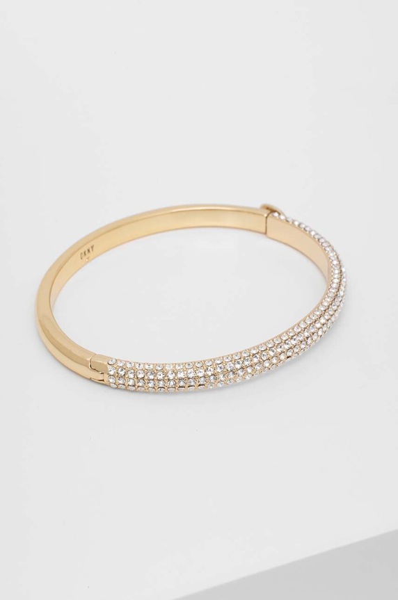 Dkny bransoletka cyrkonia złoty 60515272