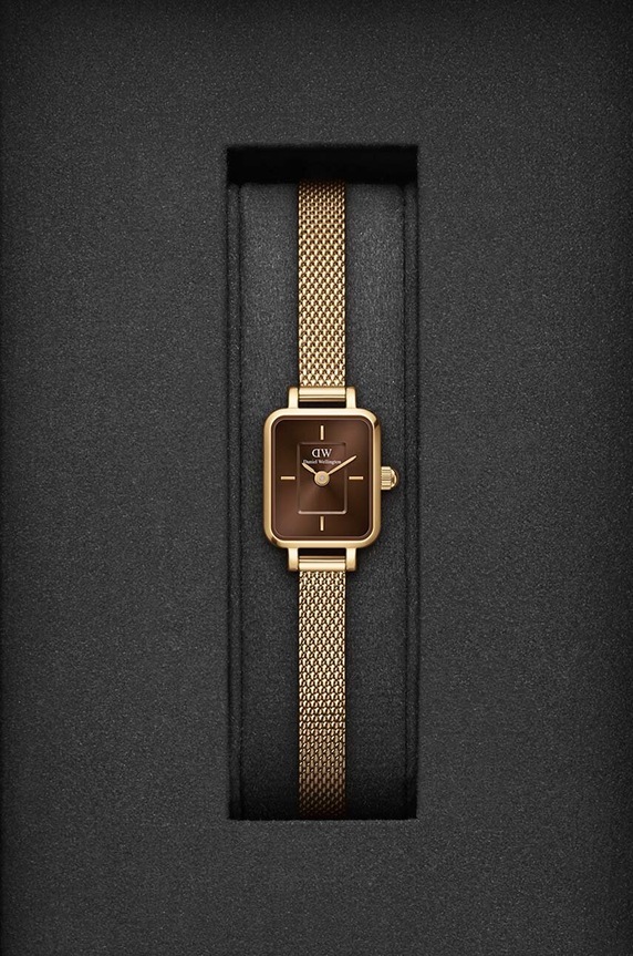 Dodatki Ura Daniel Wellington Quadro DW00100654 zlata