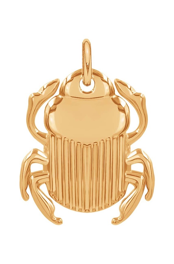 Επιχρυσωμένο μενταγιόν Lilou Skarabeusz χρυσαφί 207/20/ZAW/PO