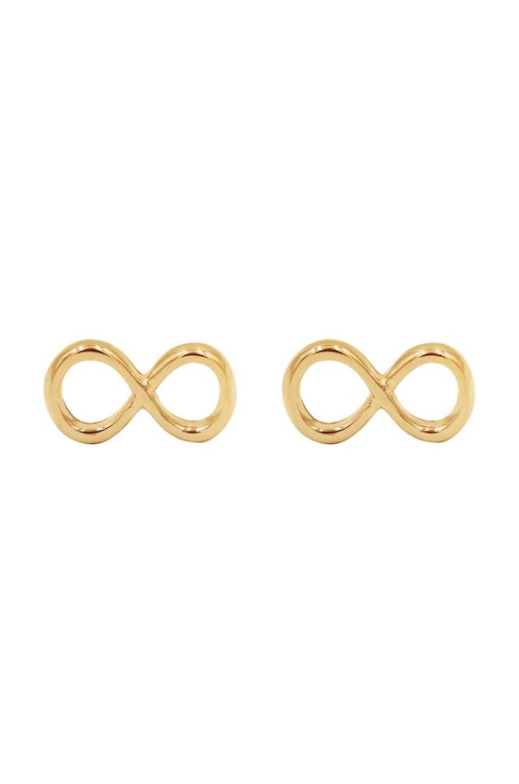 Lilou aranyozott fülbevaló Infinity Gift Box arany K/32/8/Z