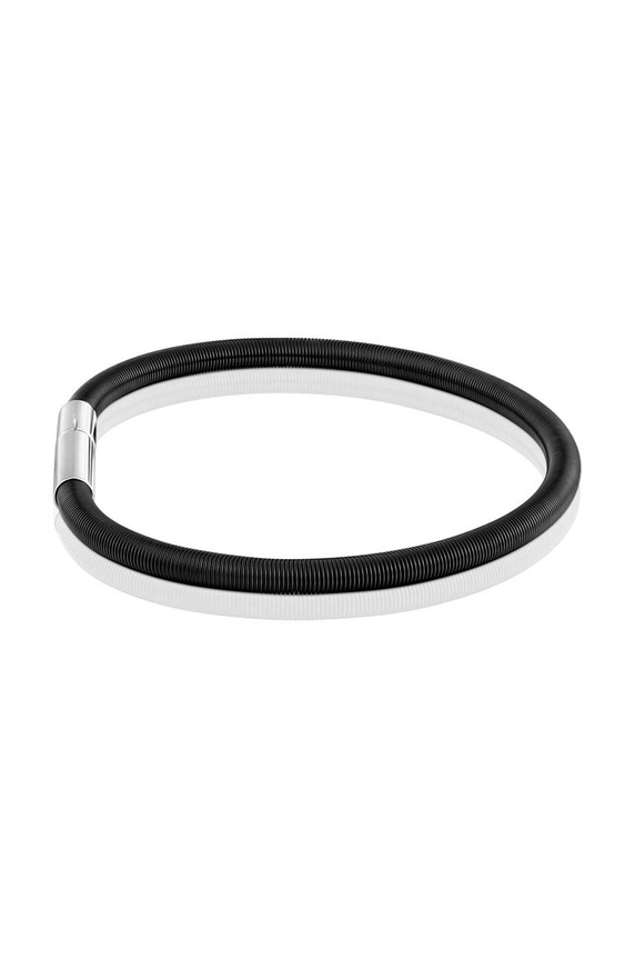 Tous bransoletka Mesh Tube 1004120300 czarny AA00