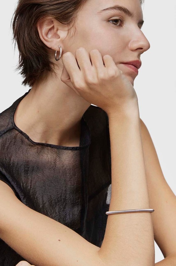 Tous bransoletka Mesh Tube srebrny 1004120100