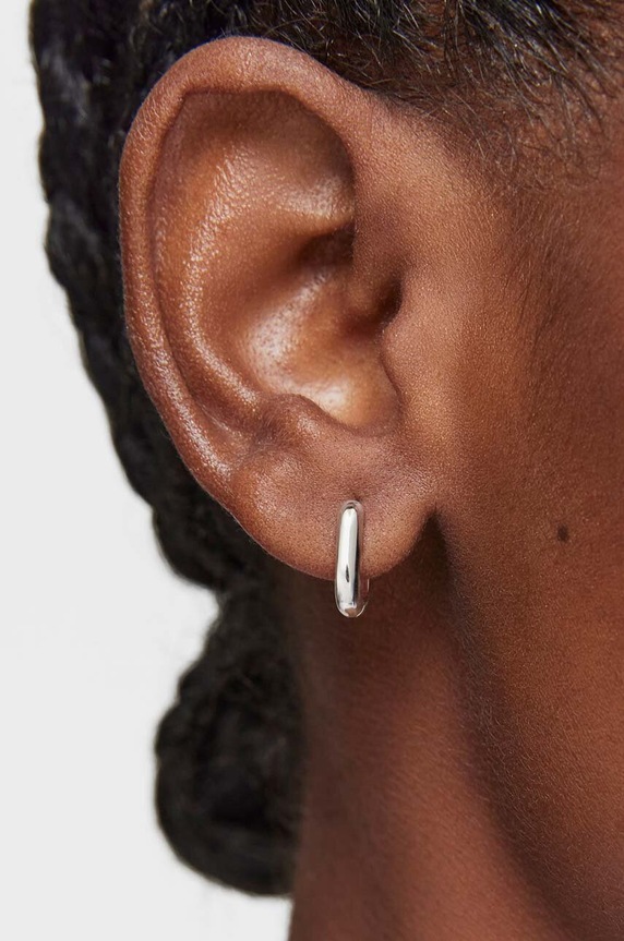 Tous kolczyki srebrne Basics srebrny 1004092700