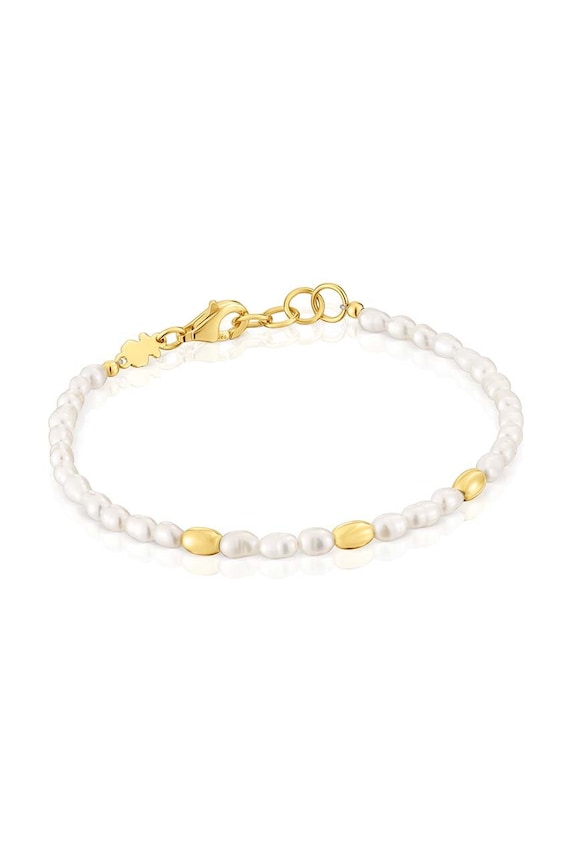 Pozlacený stříbrný náramek Tous pozlacení zlatá 1004120800