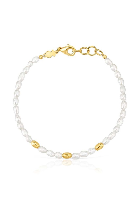 Doplňky Pozlacený stříbrný náramek Tous 1004120800 zlatá