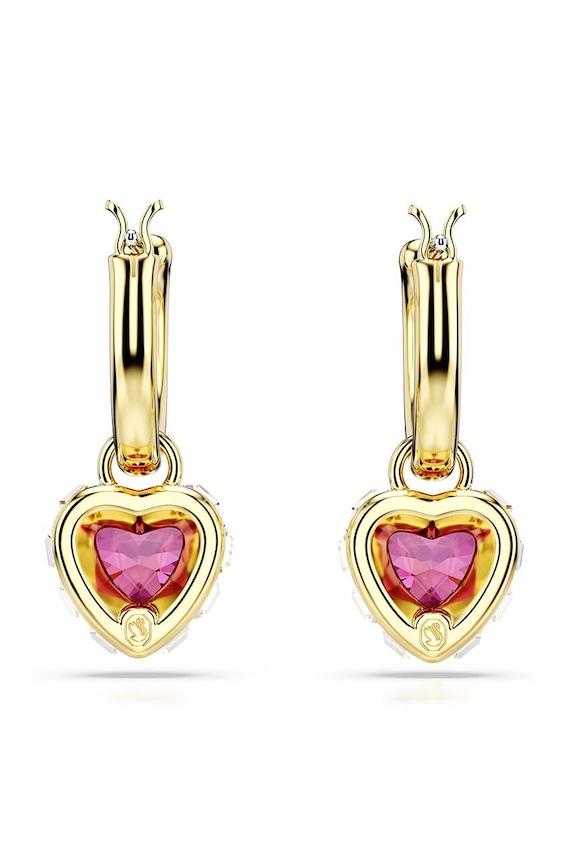 Náušnice Swarovski CHROMA zlatá 5684760