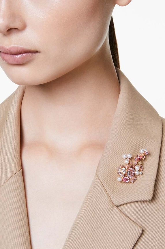Swarovski broszka GEMA 5688478 multicolor