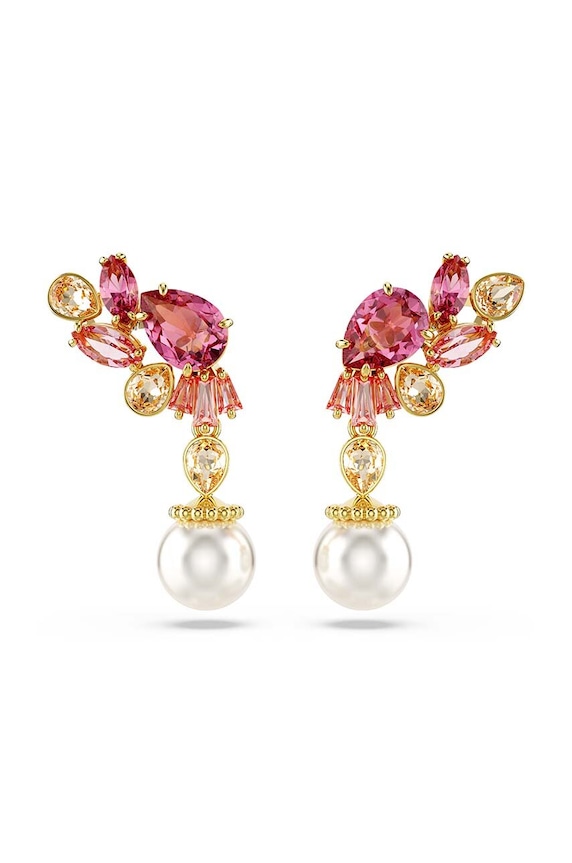 Naušnice Swarovski GEMA Swarovski kristal šarena 5688486