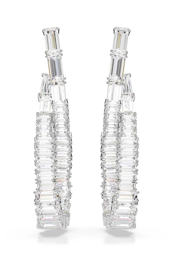 Swarovski cercei HYPERBOLA 5677628 argintiu AA00