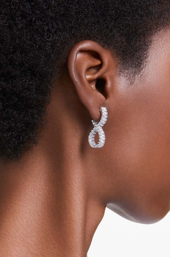 Swarovski kolczyki HYPERBOLA srebrny 5684047