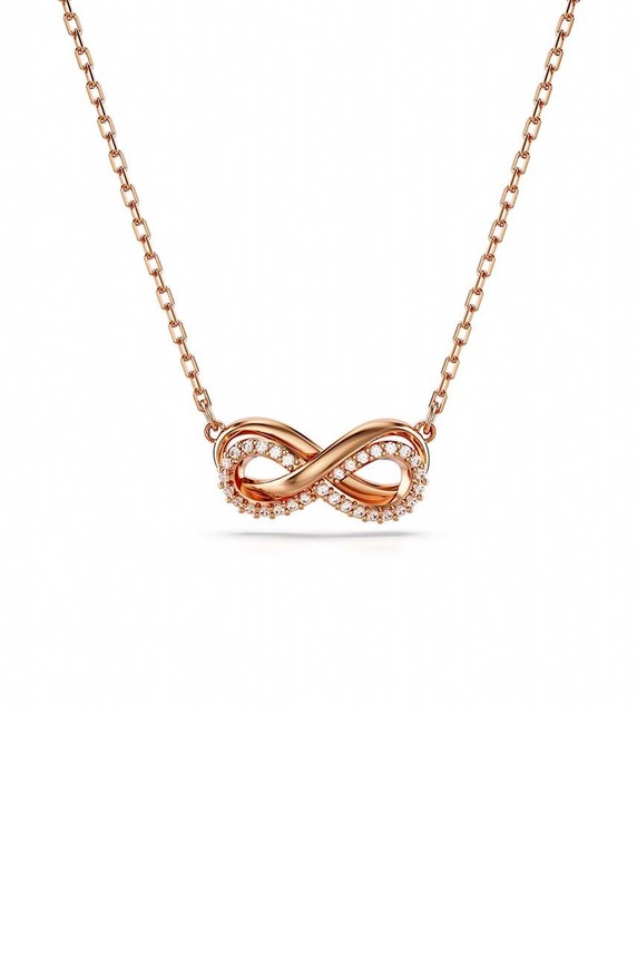 Swarovski naszyjnik HYPERBOLA cyrkonia złoty 5684084