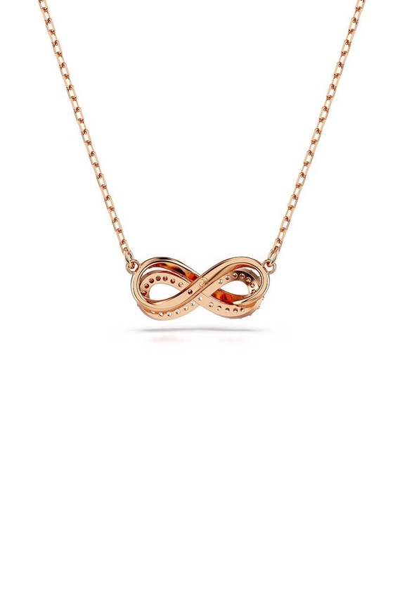 Swarovski naszyjnik HYPERBOLA złoty 5684084