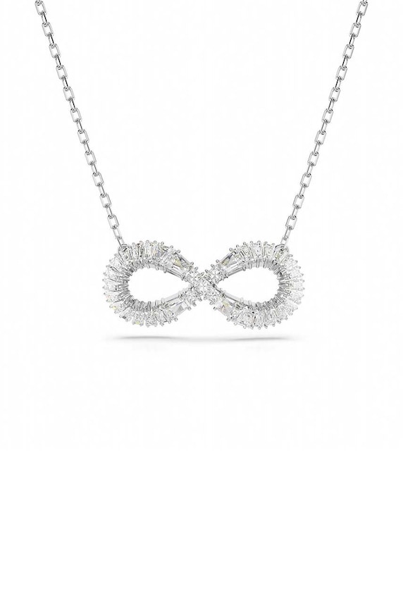 Swarovski naszyjnik HYPERBOLA cyrkonia srebrny 5679434