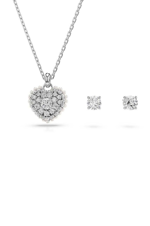 Колье и серьги Swarovski HYPERBOLA 2 шт серебрянный 5684383