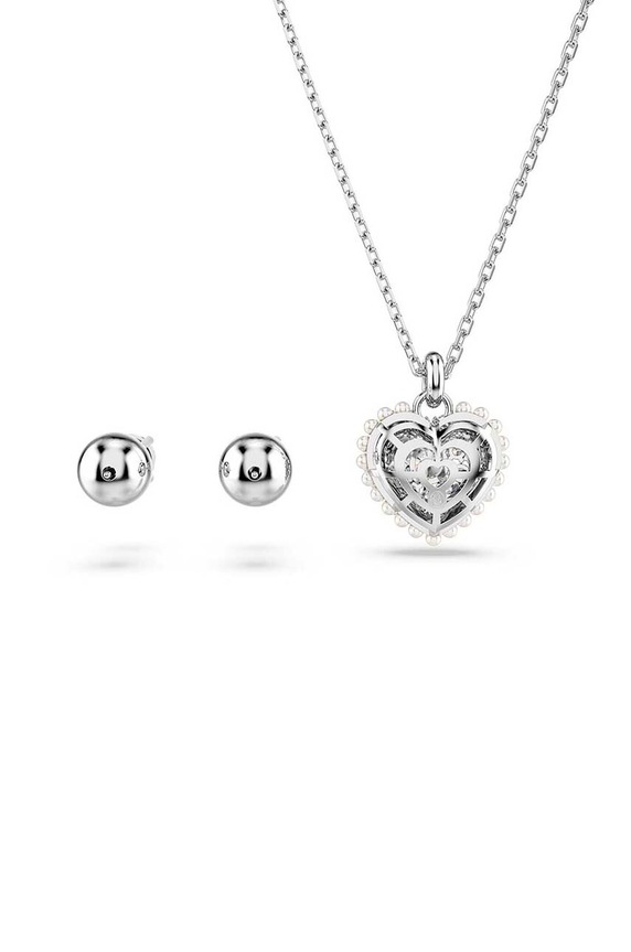 Колье и серьги Swarovski HYPERBOLA серебрянный 5684383