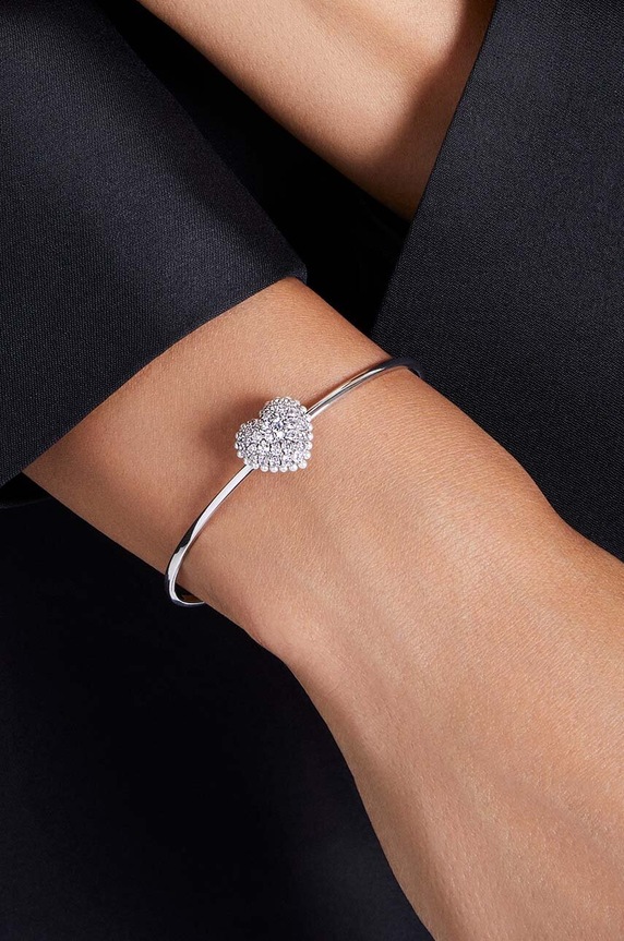 Swarovski karperec HYPERBOLA 5684385 ezüst