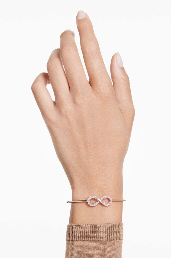 Swarovski bransoletka HYPERBOLA 5679443 złoty