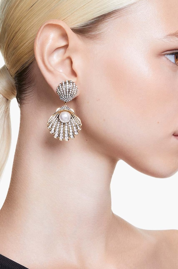 Swarovski kolczyki IDYLLIA 5683946 złoty