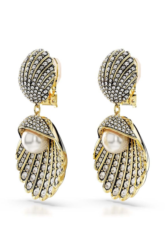 Akcesoria Swarovski kolczyki IDYLLIA 5683946 złoty