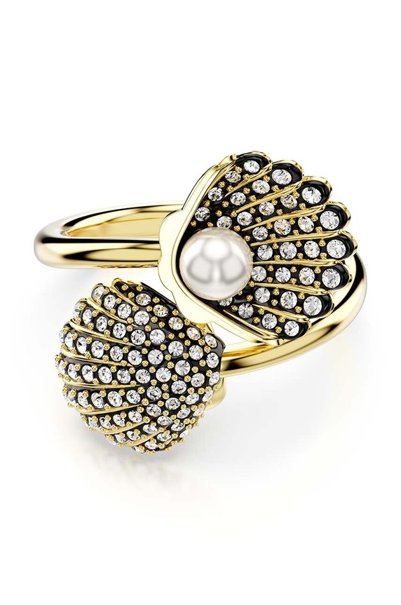 Swarovski pierścionek IDYLLIA kryształ Swarovskiego złoty 5683953