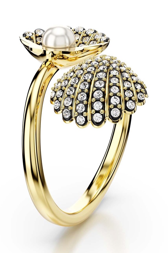 Swarovski pierścionek IDYLLIA 5683953 złoty SS24