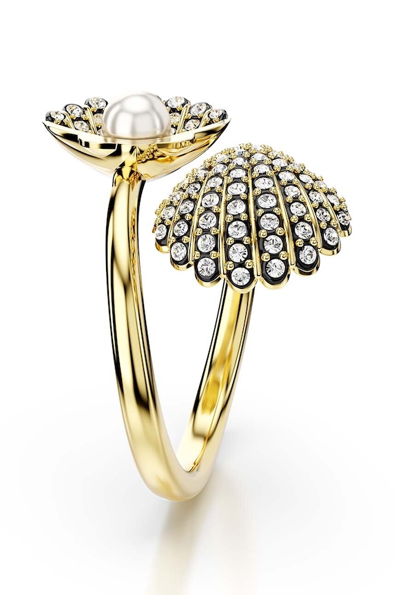 Akcesoria Swarovski pierścionek IDYLLIA 5683953 złoty