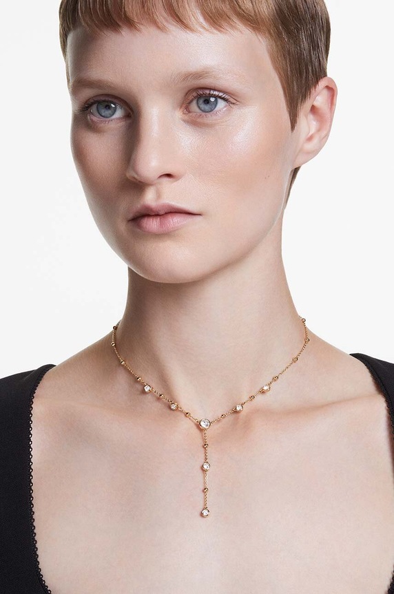 Swarovski naszyjnik IMBER 5684510 złoty