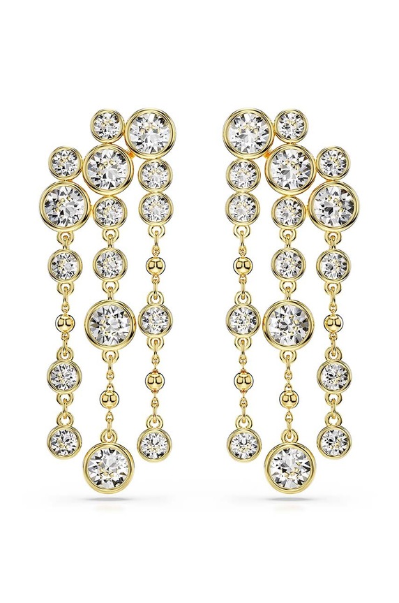 Swarovski kolczyki IMBER kryształ Swarovskiego złoty 5680093