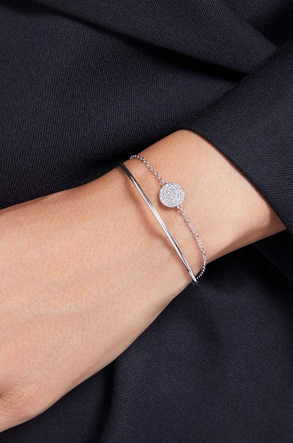 Βραχιόλι Swarovski METEORA 5683447 ασημί