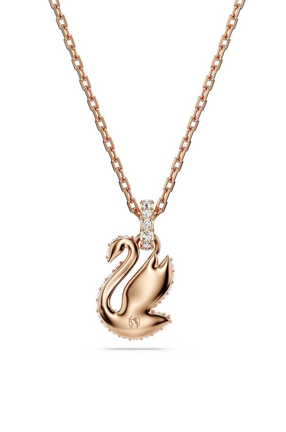 Swarovski naszyjnik Swan multicolor 5678046