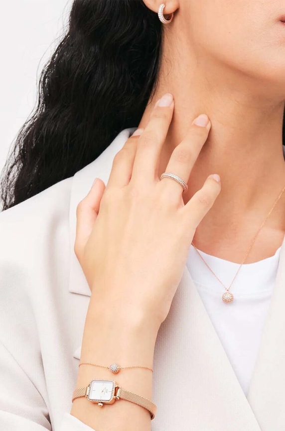 Doplnky Náhrdelník Daniel Wellington DW00400625 ružová