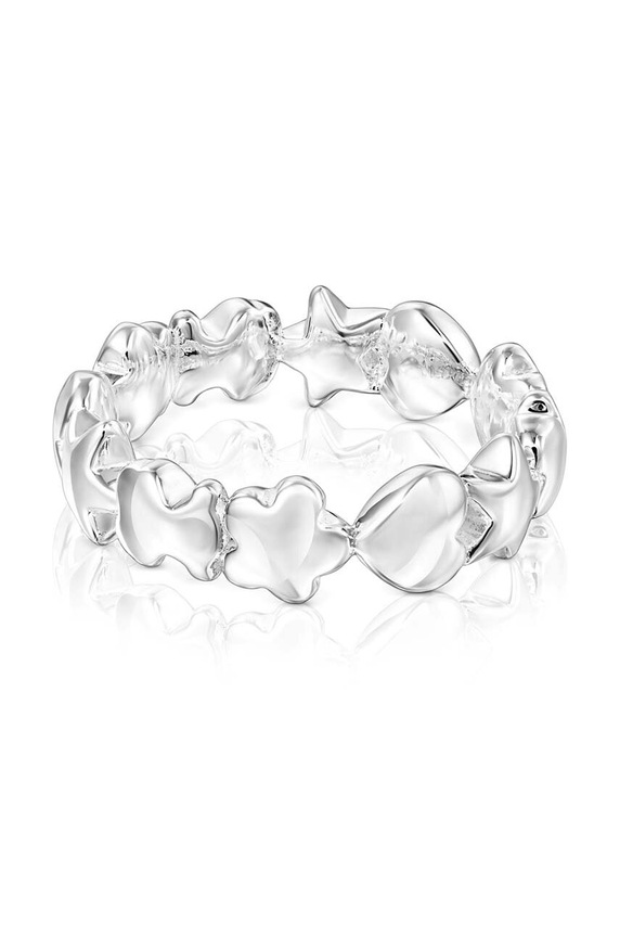 Tous pierścionek srebrny 10 Mini Icons 1003930110 srebrny AA00