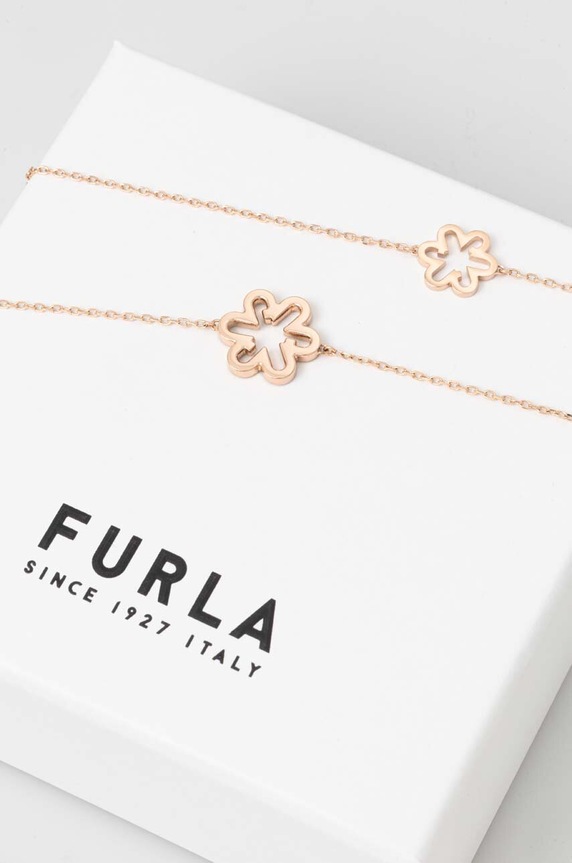 Accesorii Furla colier FJ4112NTU aur
