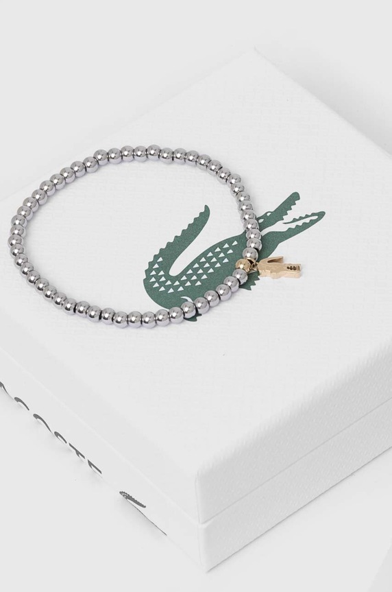 Lacoste braccialetto 2040332 argento AA00