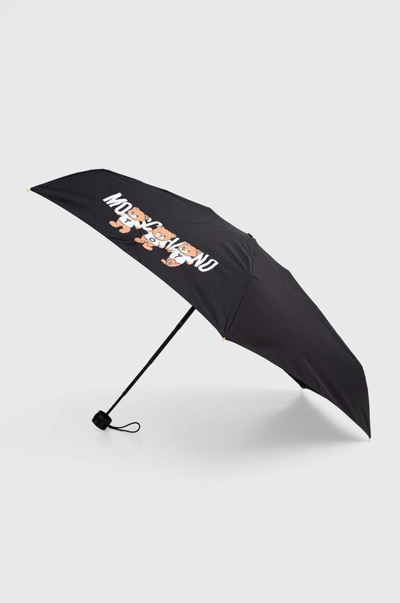 Moschino ombrello stampa all-over nero 8425.supermini