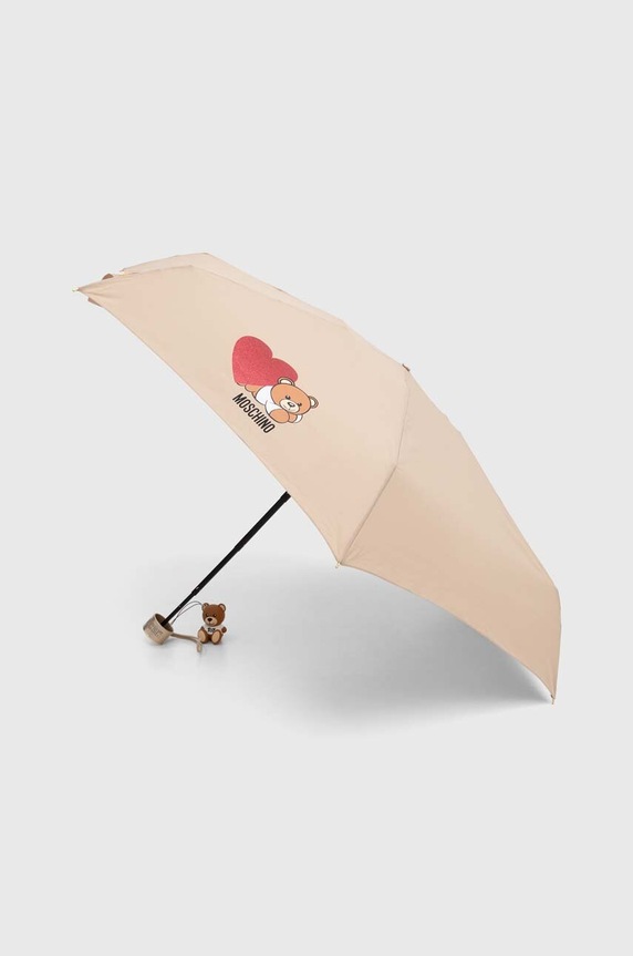 Deštník Moschino béžová 8188.supermini