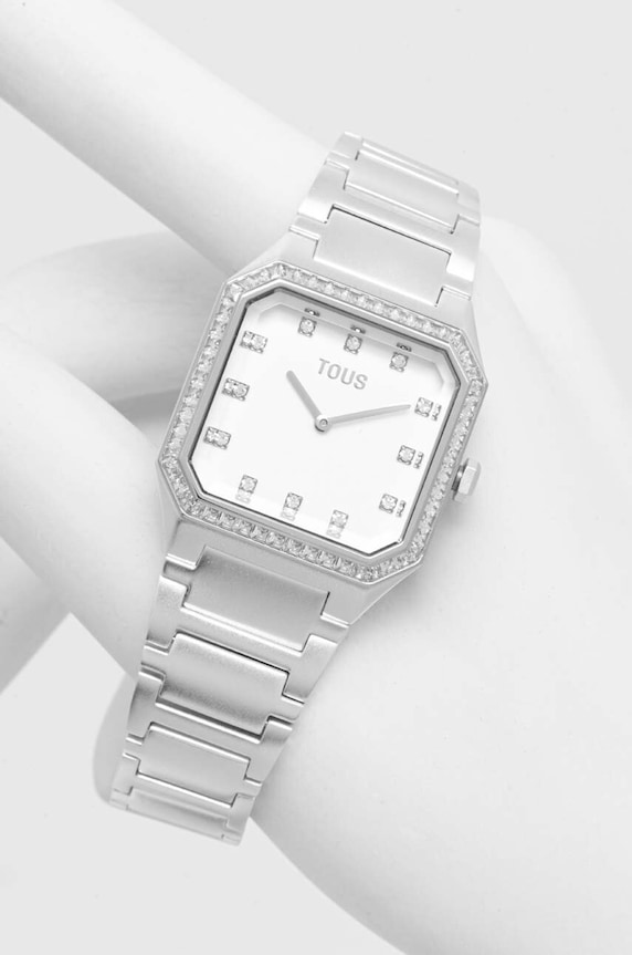 Tous zegarek srebrny 300358051