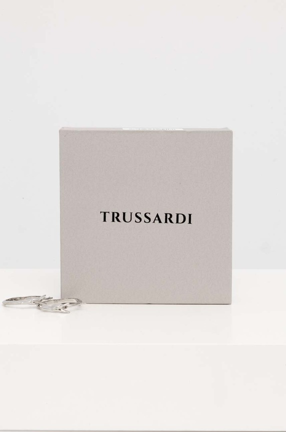 Accesorii Trussardi cercei TJAXB04 argintiu