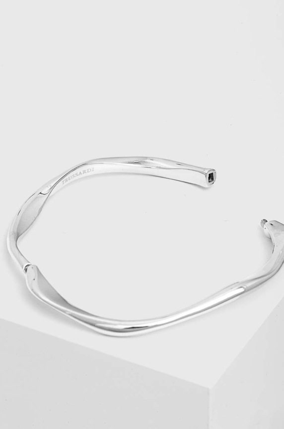 Trussardi bratara argintiu TJAXA02