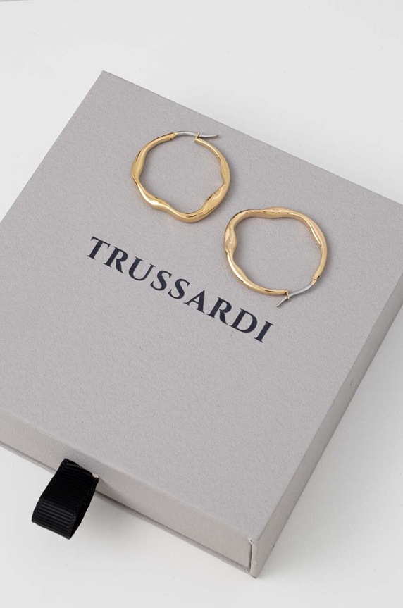 Naušnice Trussardi TJAXA03 zlatna AA00