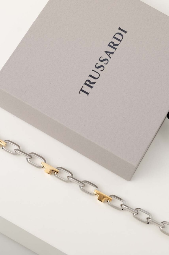 Аксесуари Ланцюжок Trussardi TJAXC01 срібний