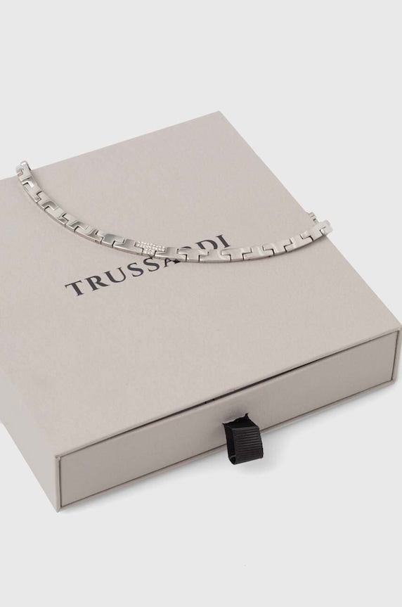 Trussardi colier argintiu TJAXC03