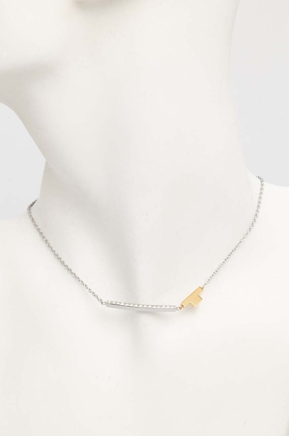 Trussardi naszyjnik TJAXC05 srebrny AA00