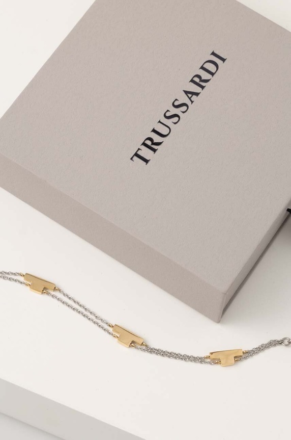 Náramok Trussardi TJAXC28 strieborná AA00