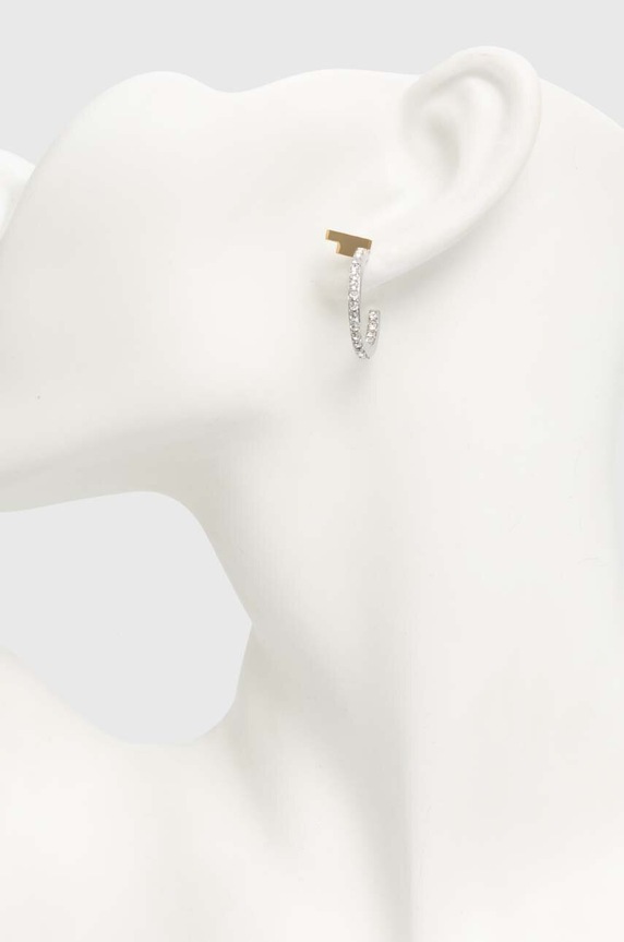 Náušnice Trussardi TJAXC32 strieborná AA00
