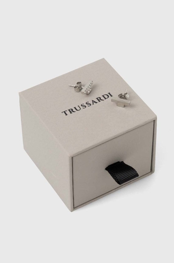 Accesorii Trussardi cercei TJAXC36 argintiu