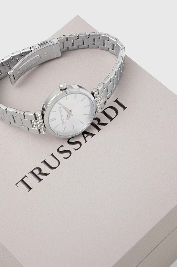 Αξεσουάρ Ρολόι Trussardi R2453164501 ασημί