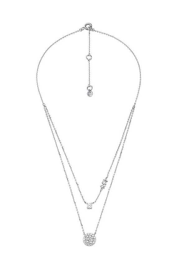 Strieborný náhrdelník Michael Kors MKC1591AN040 strieborná AA00
